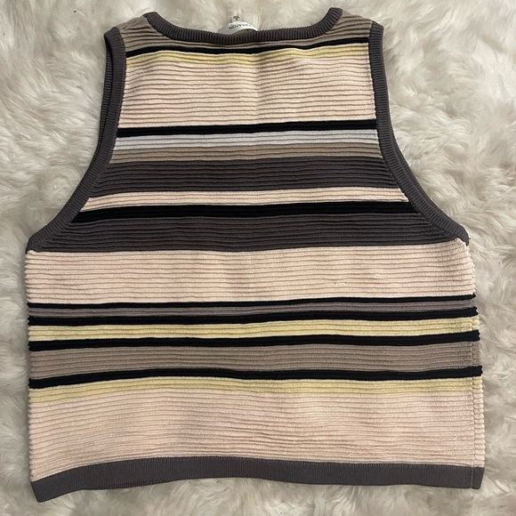 Aritzia Babaton Striped Multicoloured Tank - Picture 4 of 4